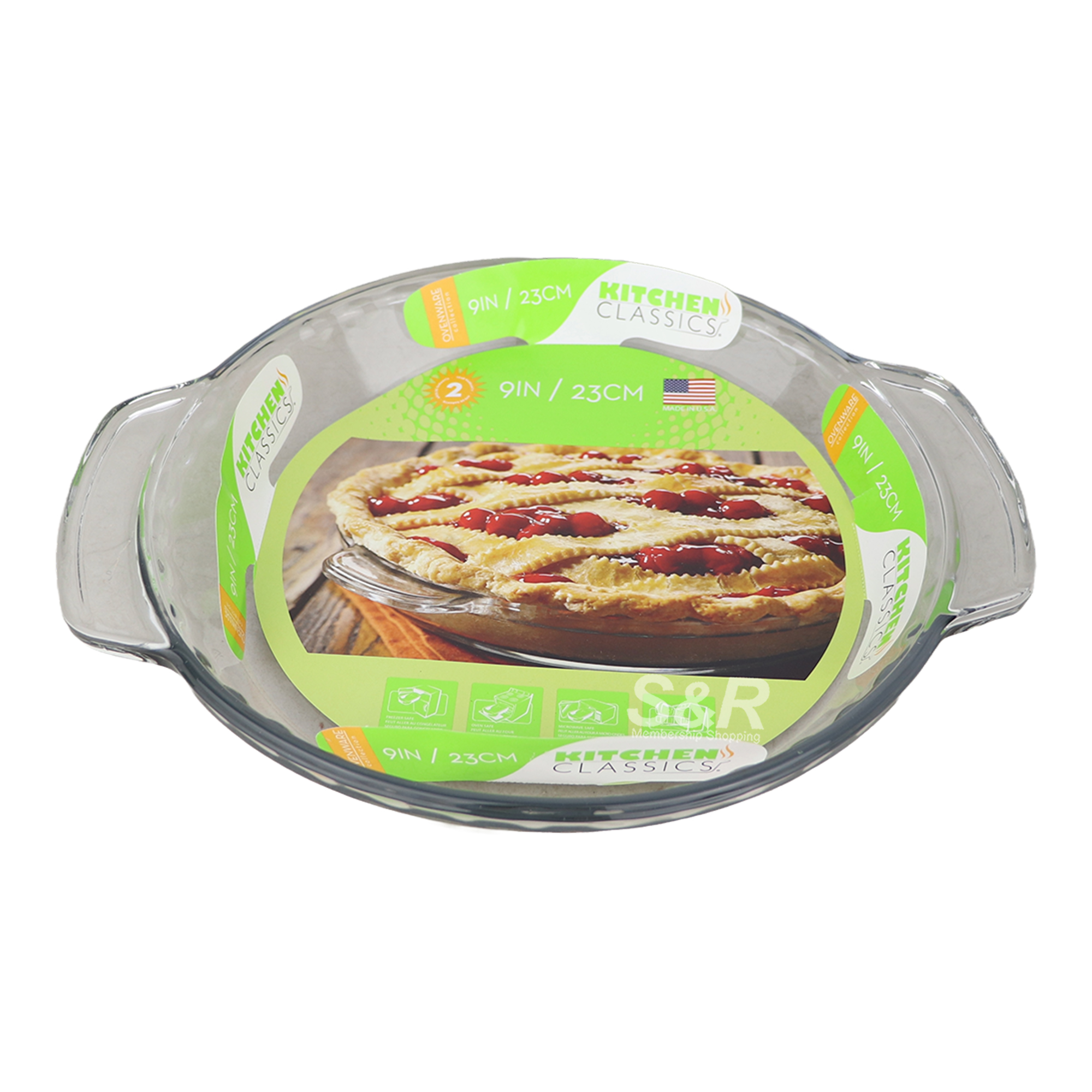 Kitchen Classics Fluted Deep Pie Bake Dish 9inches